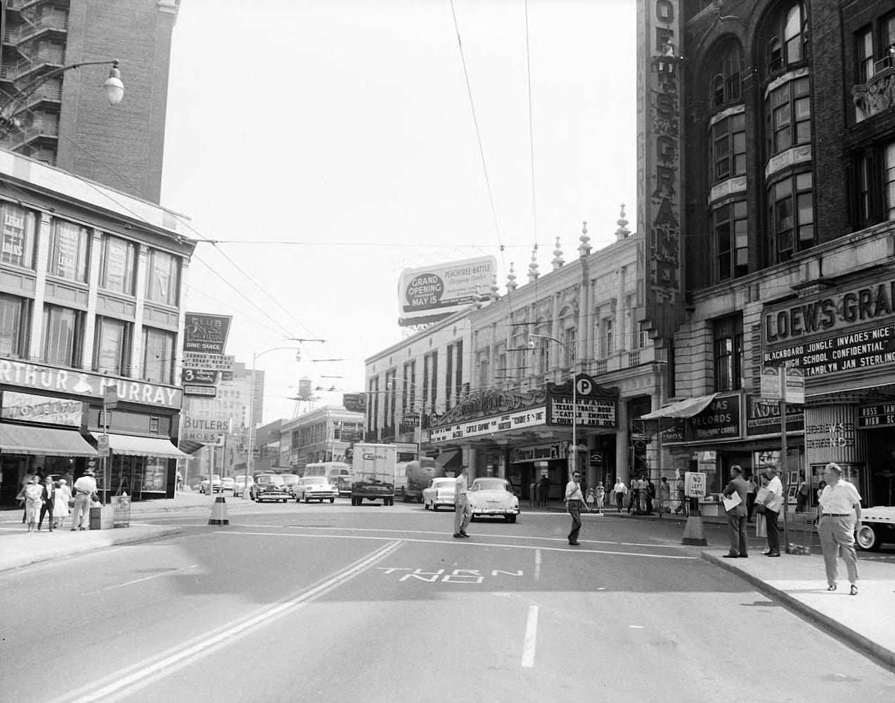 Streets of Atlanta, 1958