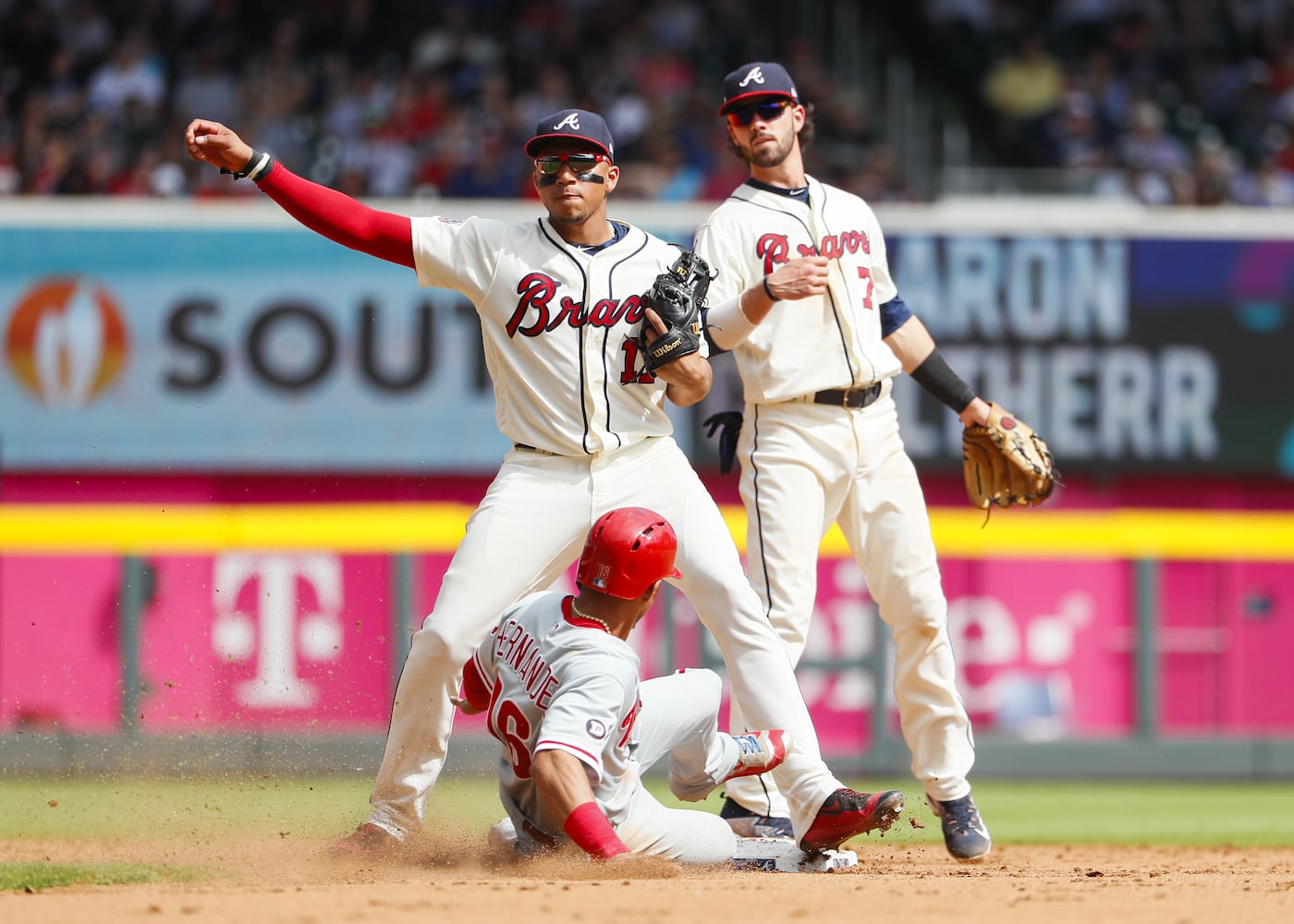 Photos: The Freeze, Phillies prevail in Braves’ final home game