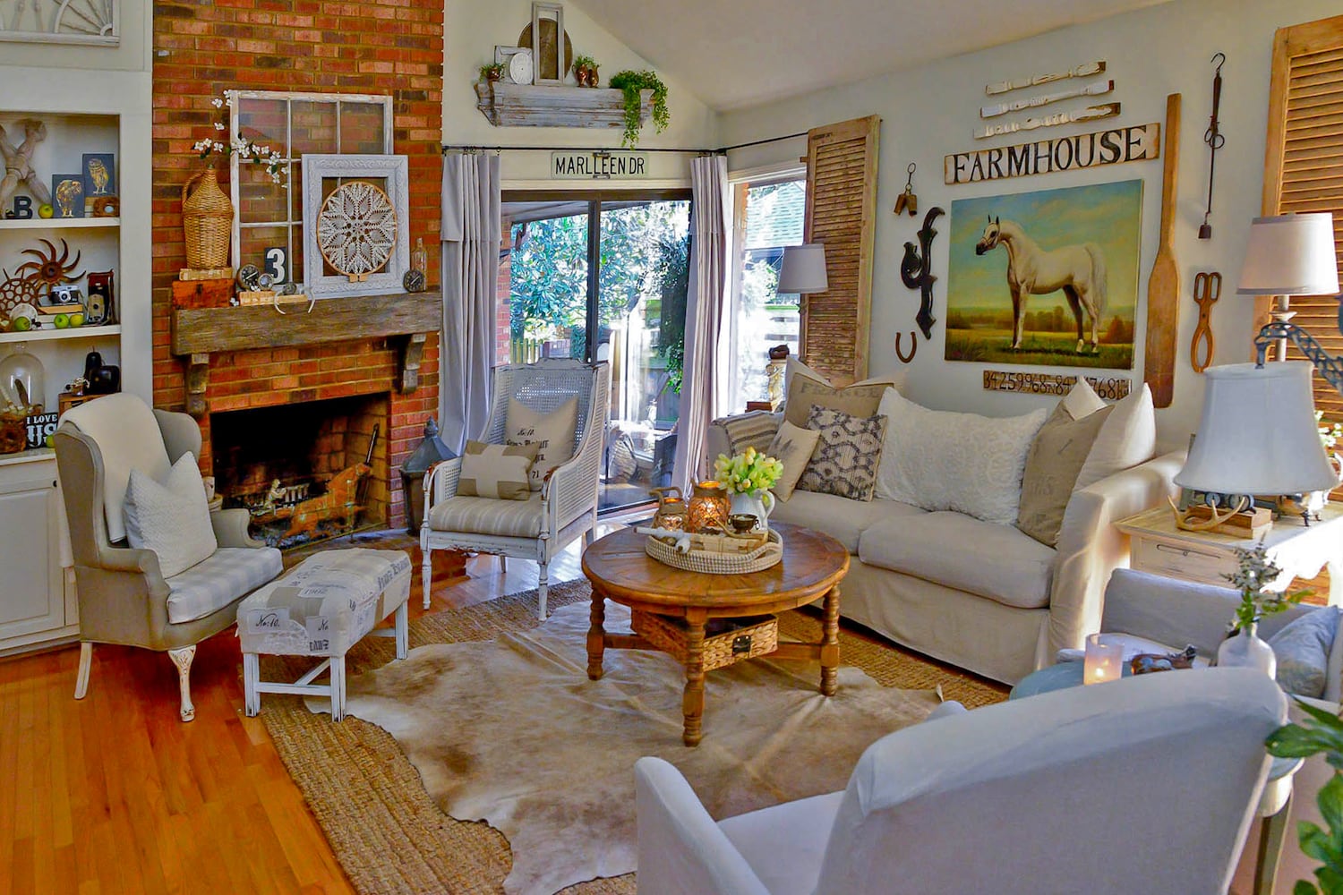 Antique finds give Atlanta home French, cottage flair