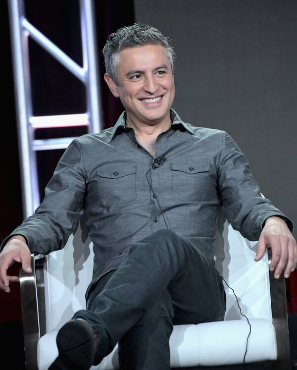 CNN canceled Reza Aslan’s documentary series, “Believer,” after Aslan’s series of profane anti-Trump tweets. Here, he’s shown during the CNN Original Series portion of the TCA Turner Winter Press Tour 2017 Presentation on Jan. 14, 2017. CHARLEY GALLAY / GETTY IMAGES FOR TURNER