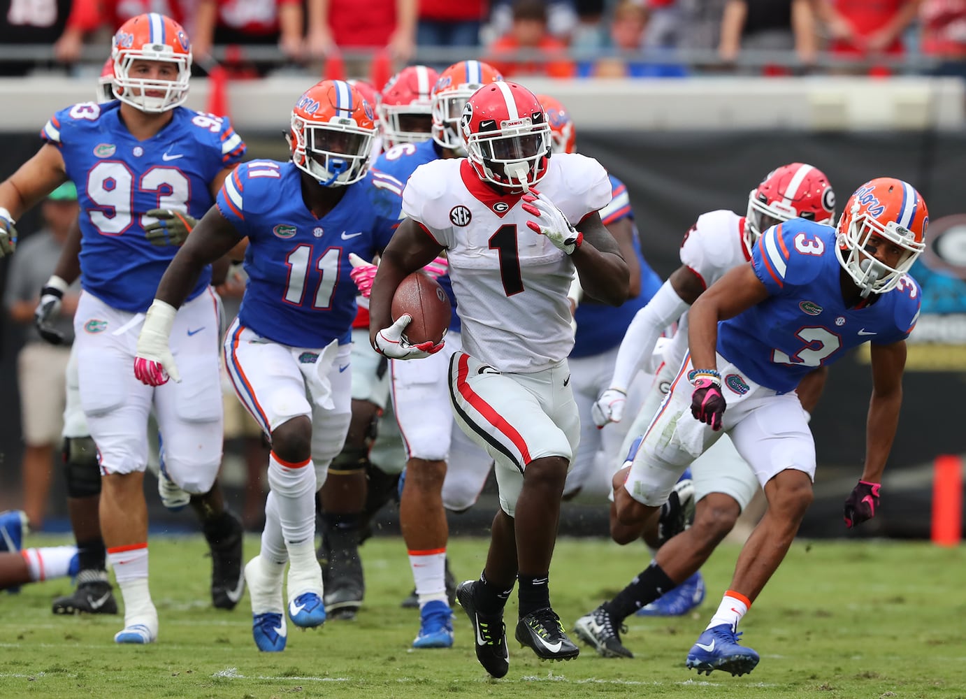 Photos: Georgia crushes rival Florida 42-7