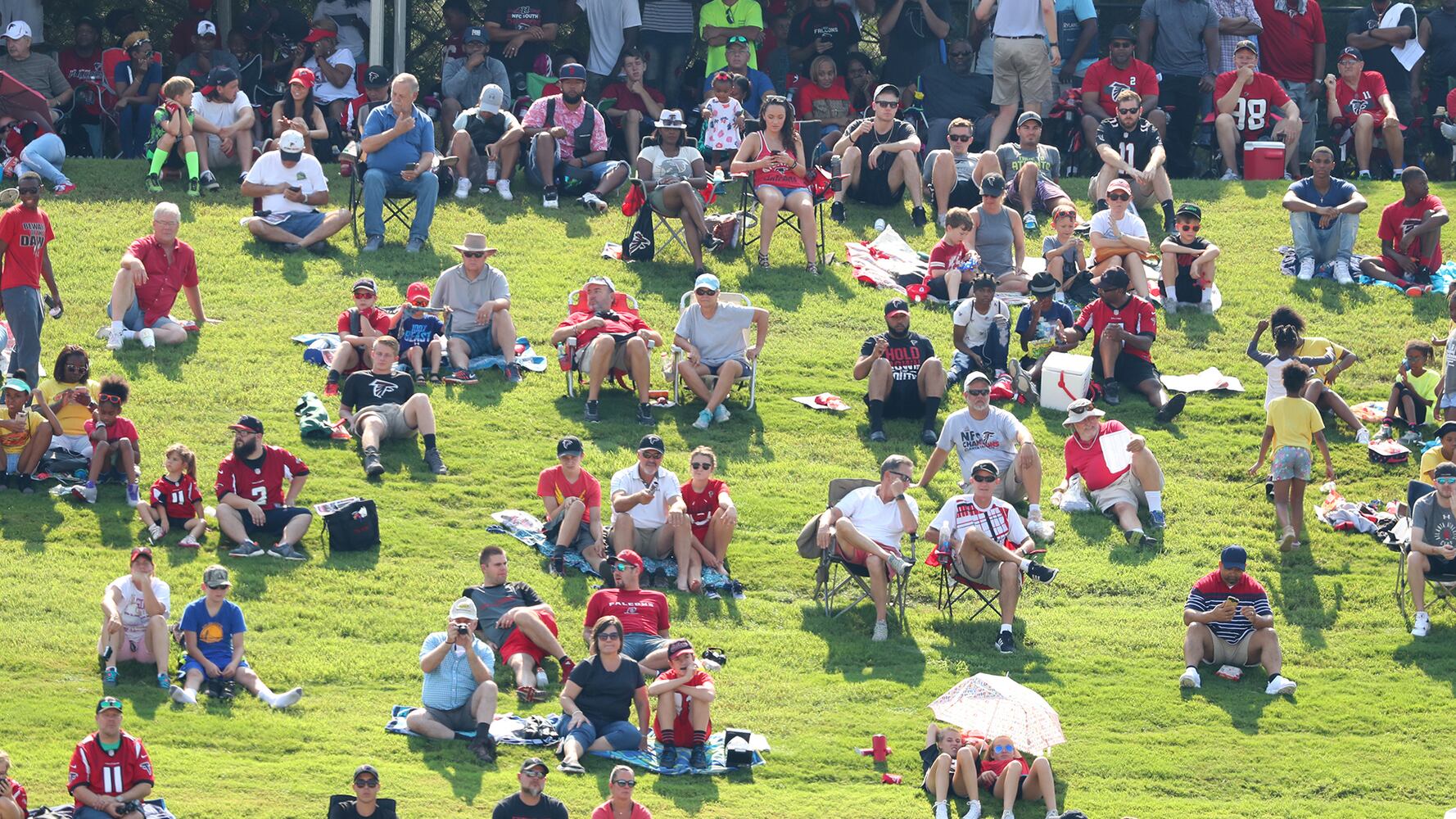 Photos: Falcons open training camp in Flowery Branch