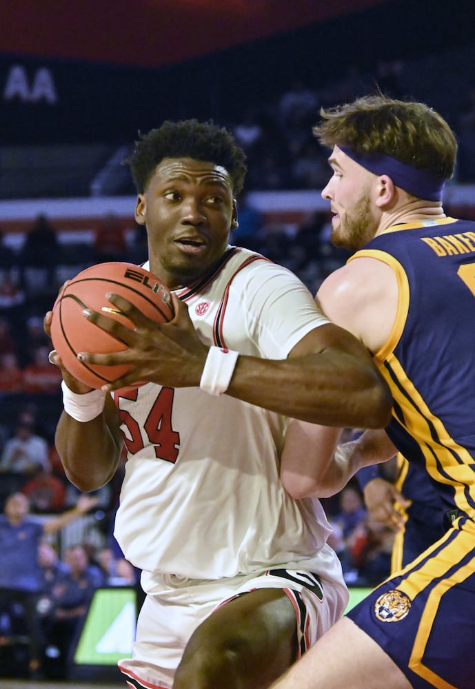 Georgia vs LSU basketball