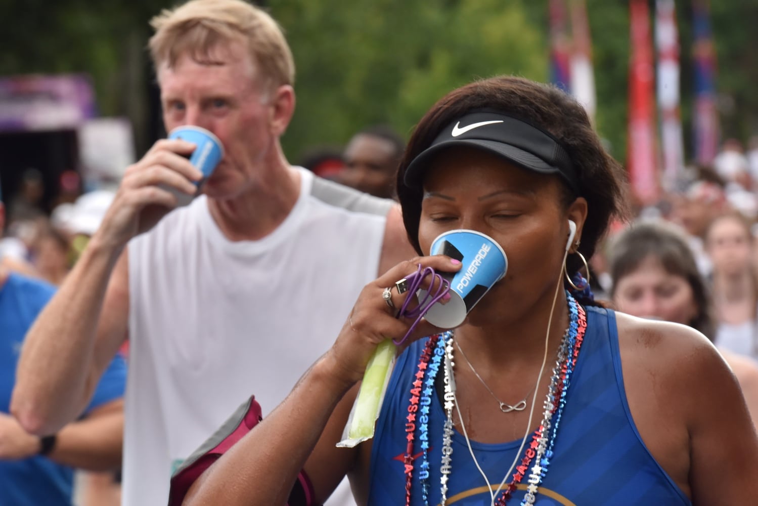 PHOTOS: Scenes at 2019 AJC Peachtree Road Race