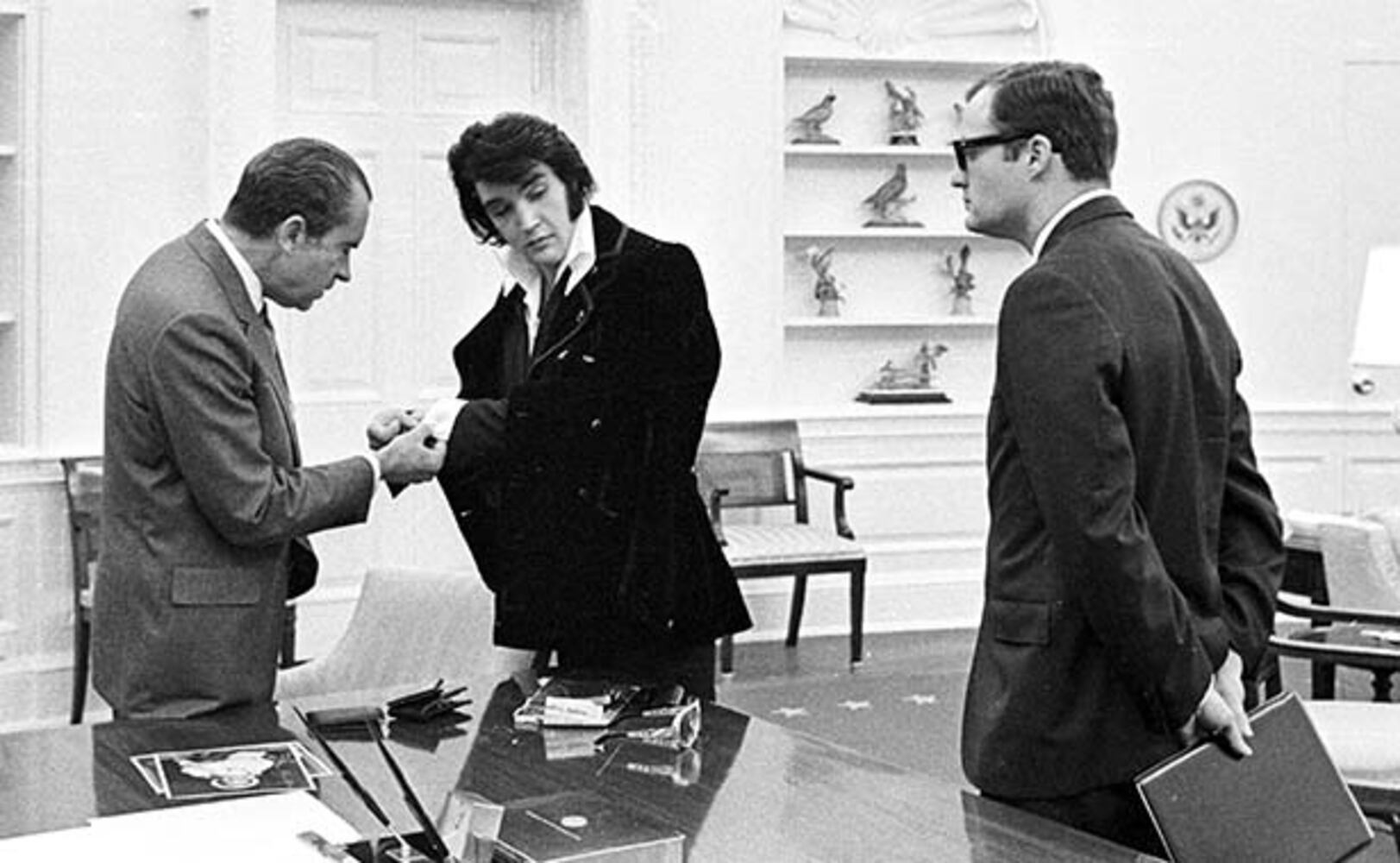 Elvis and Richard Nixon