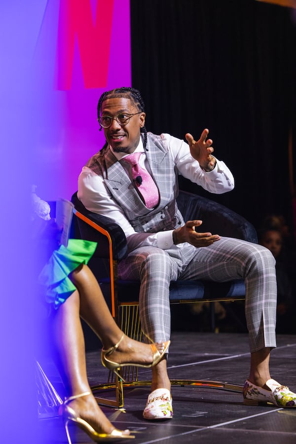 Nick Cannon at Black Enterprise Disruptor Summit in Atlanta.