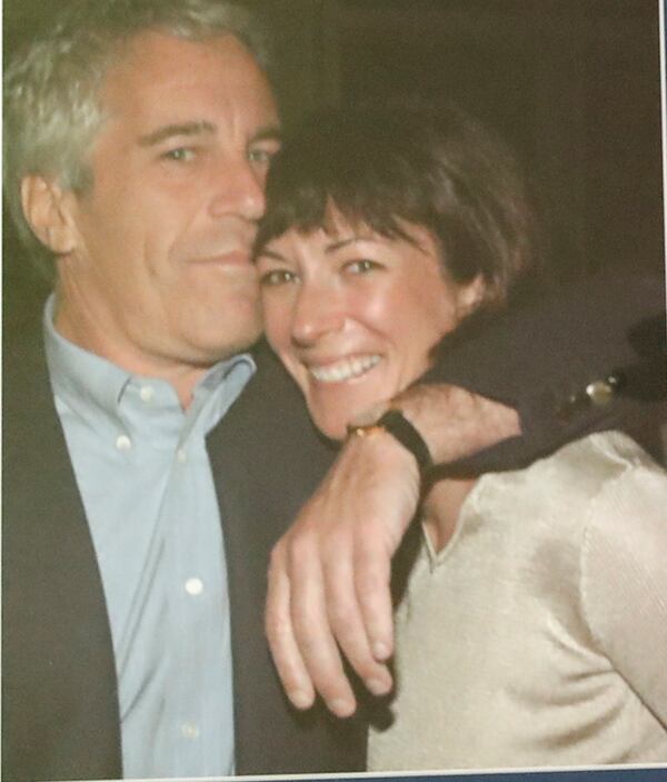 Jeffrey Epstein and Ghislaine Maxwell