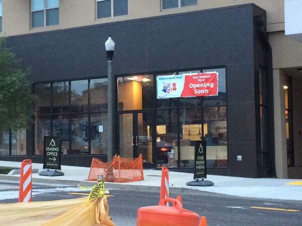 The new Dairy Queen in Decatur. (JOSHUA SHARPE / JOSHUA.SHARPE@AJC.COM)