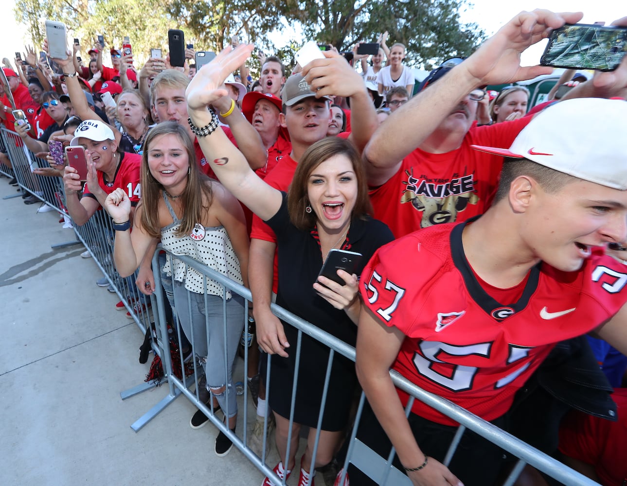 Photos: The scene at the Georgia-Florida game