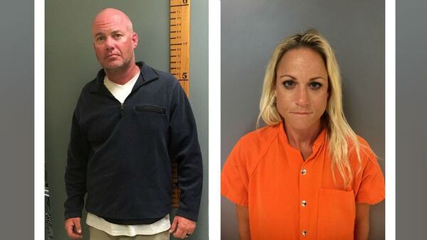 Ex-Livingston Parish sheriff's Deputy Dennis Perkins, left, and his wife, Cynthia Perkins, a schoolteacher, are charged with two counts of rape and 60 counts of possession of child porn.