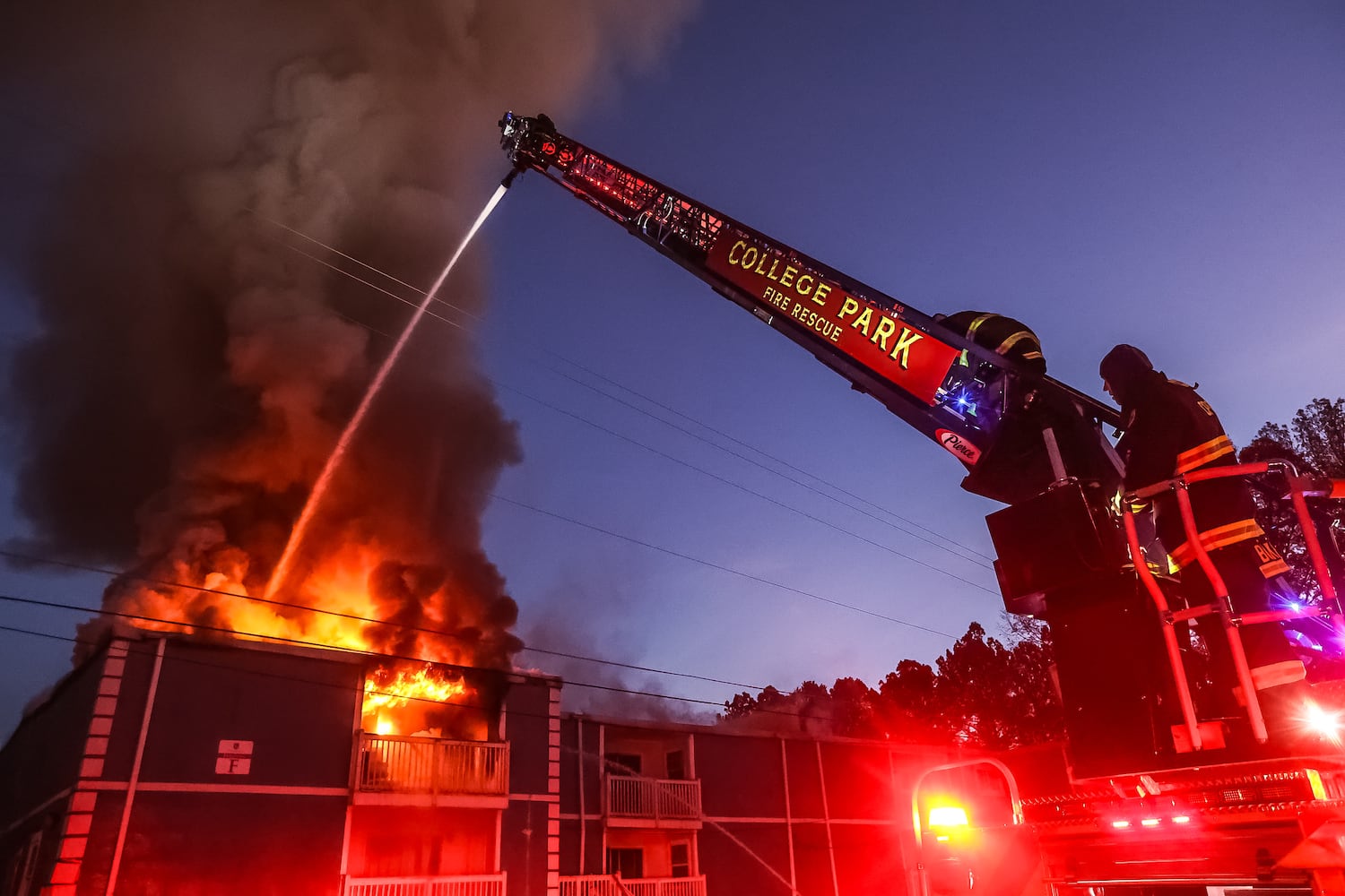 College Park fire Dec. 13, 2024