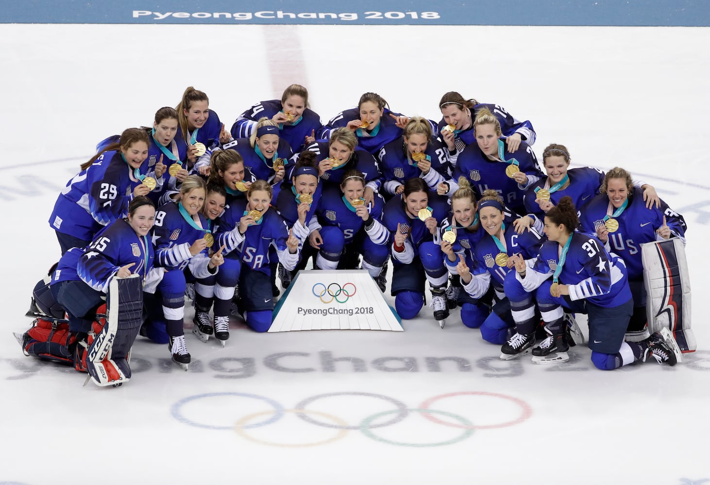 Photos: 2018 Winter Olympics: U.S. women's hockey team wins gold