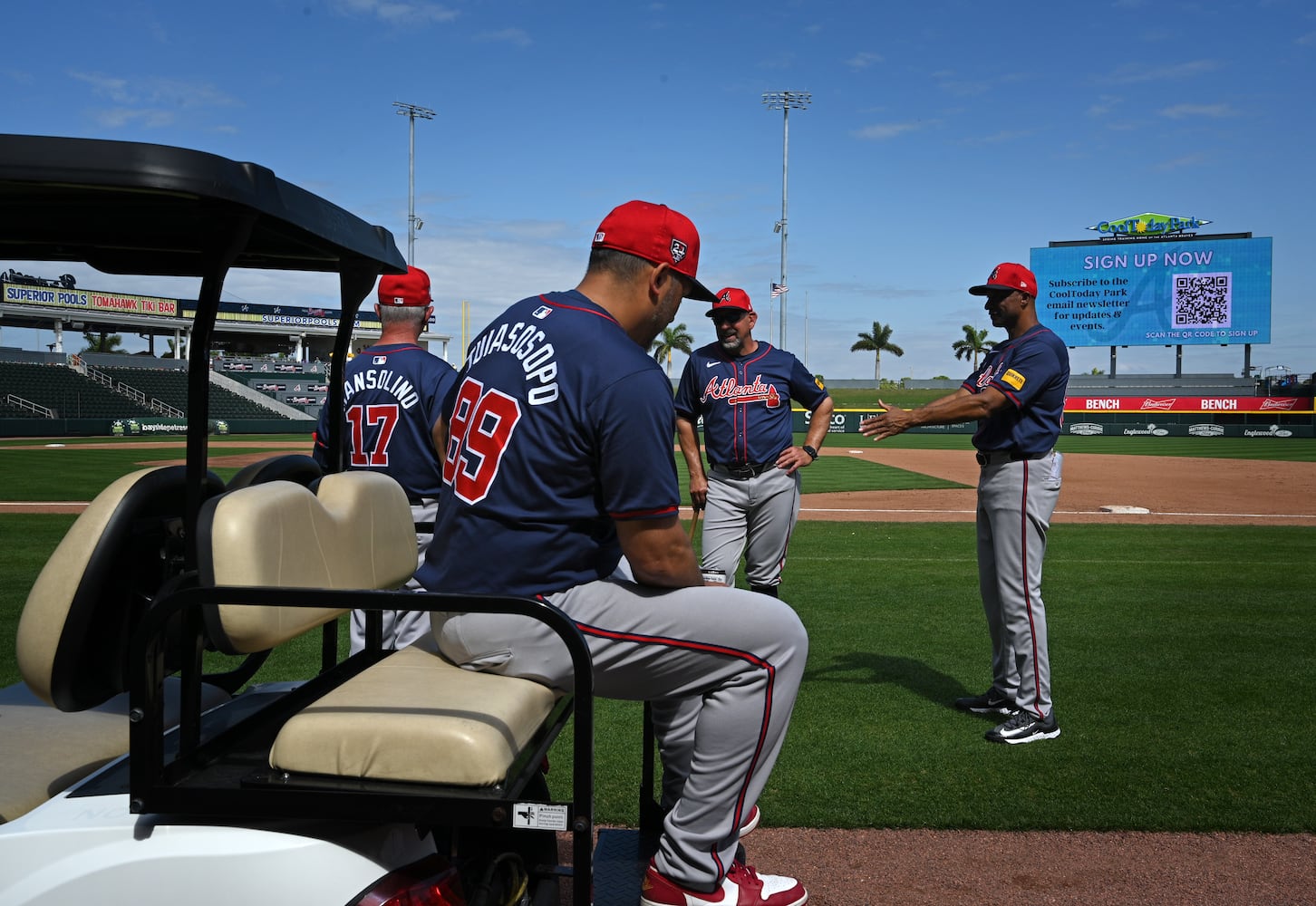 Braves spring training - Day 10