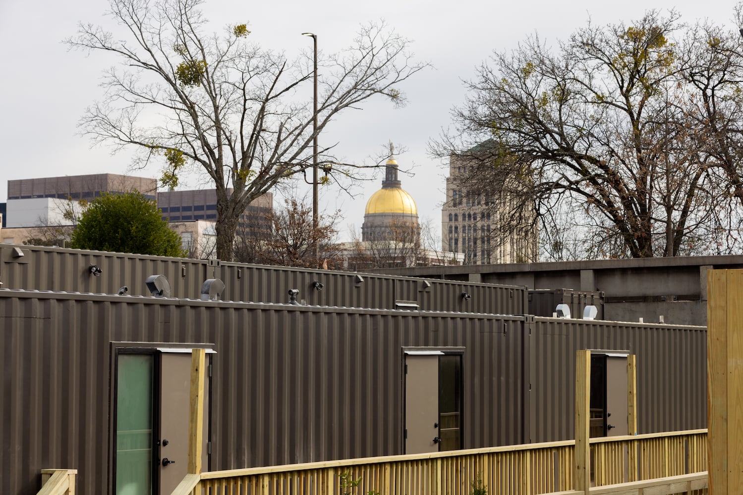 Tour of shipping container homes for unhoused Atlantans
