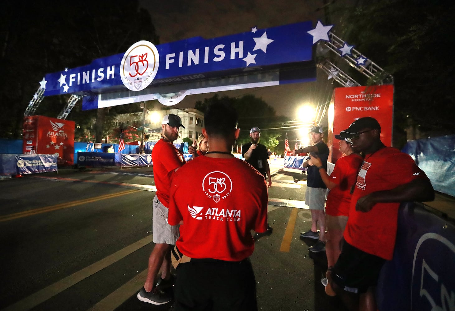 PHOTOS: Scenes at 2019 AJC Peachtree Road Race