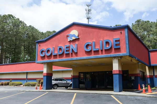 Golden Glide Skating Rink in Decatur on Thursday April 21, 2022. Eleven-year-old D’Mari Johnson was shot at the skating rink on April 9 and is in a medically induced coma. (Natrice Miller / natrice.miller@ajc.com)