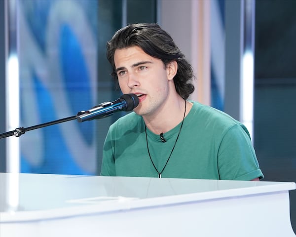 Michael Williams was in the first episode of "American Idol" season 21 Sunday, Feb. 19, 2023, on ABC. (ABC/Eric McCandless)