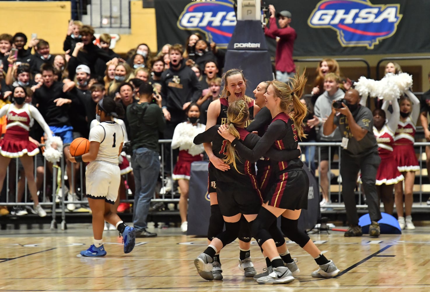 State high school final: Class A Private girls -- Hebron Christian vs. St. Francis