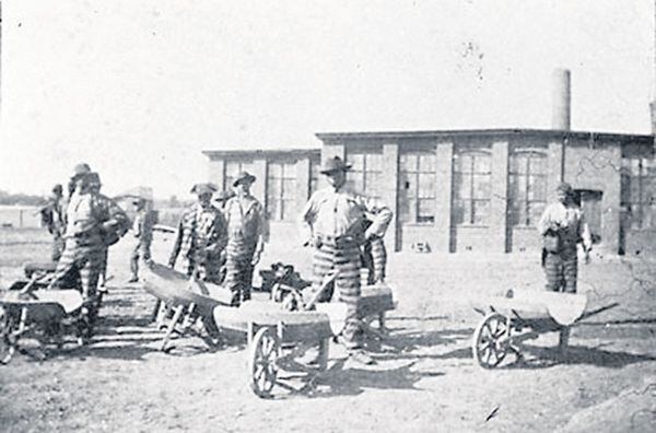 The former Chattahoochee Brick Co. straddling the Cobb-Fulton county line used forced convict labor to make as many as 200,000 bricks a day. CONTRIBUTED BY RICHARD BECHERER AND THE ATLANTA HISTORY CENTER