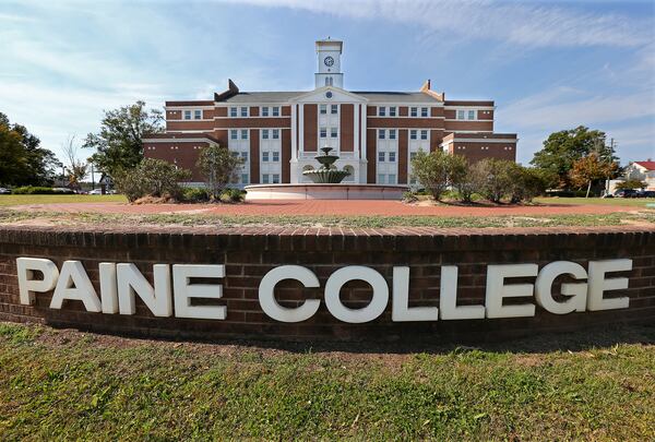 November 1, 2017 Augusta: The campus of Paine College on Wednesday, November 1, 2017, in Augusta.    Curtis Compton/ccompton@ajc.com