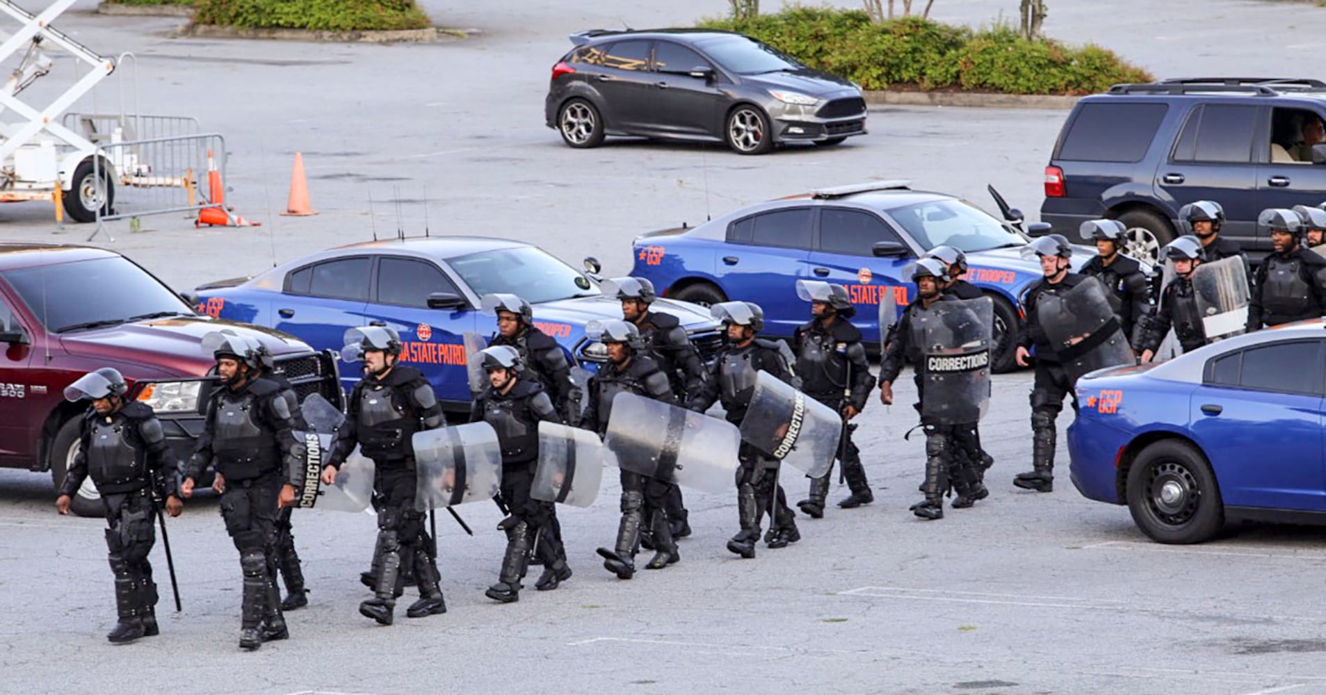 PHOTOS: Atlanta Protests -- the police