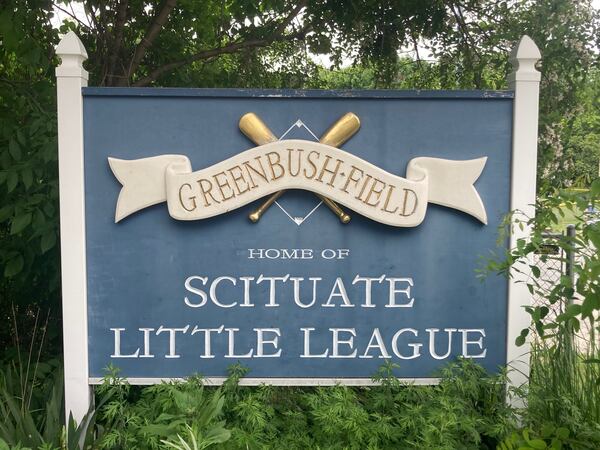 Greenbush Field in Scituate, Massachusetts, is the Little League park where Savannah Bananas owner Jesse Cole learned the game of baseball. (Adam Van Brimmer/AJC)