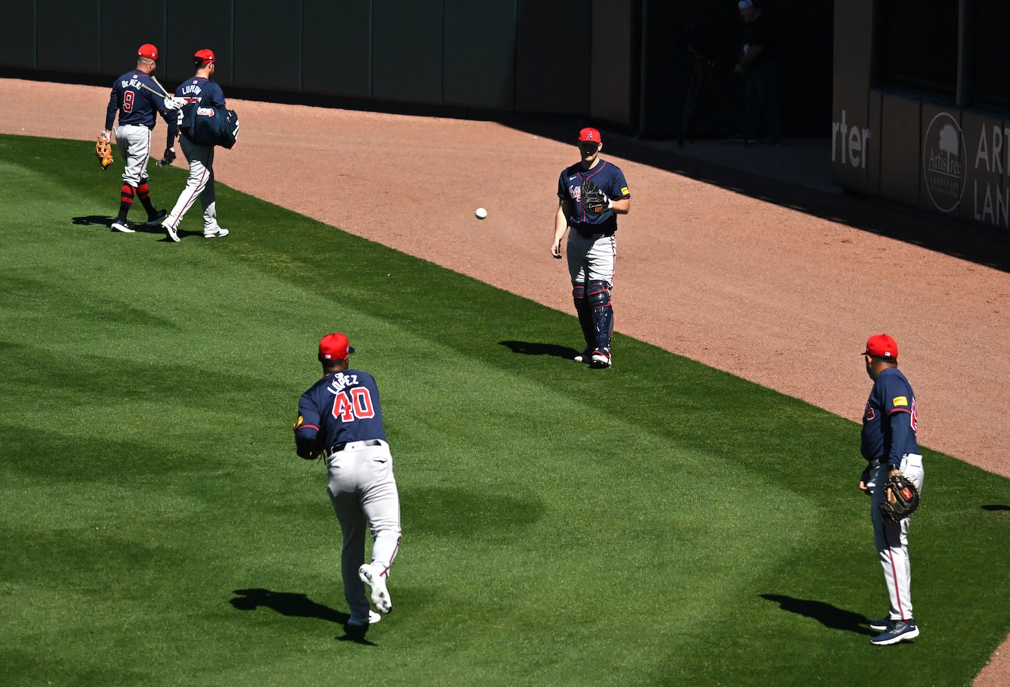 Braves spring training - Day 9