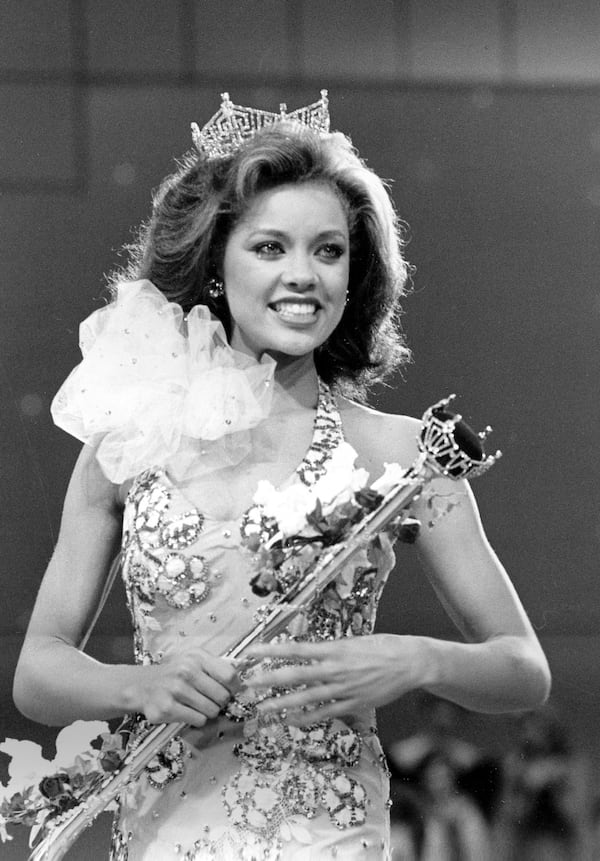 When Vanessa Williams became the first Miss America that September in 1983, she changed the definition of beauty for many people. JACK KANTHAL / AP