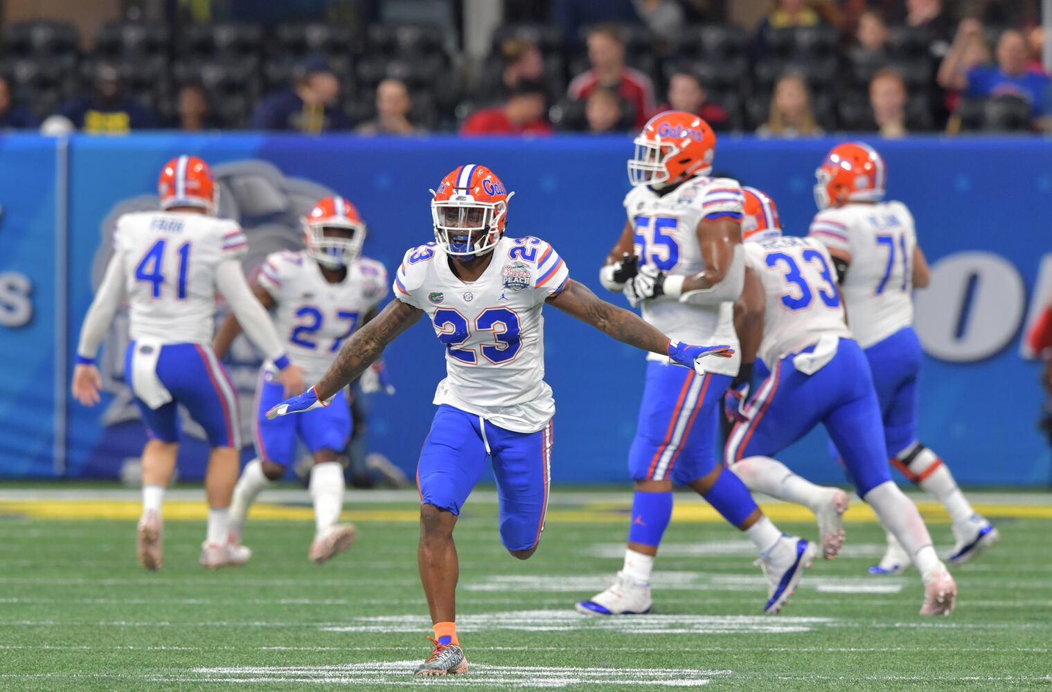 Photos: Florida, Michigan clash in Chick-fil-A Peach Bowl