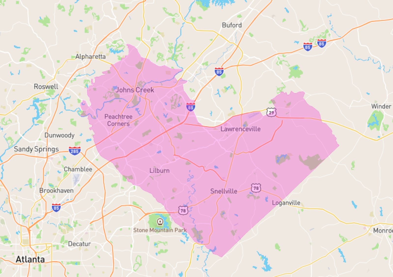 Georgia's 7th Congressional District.