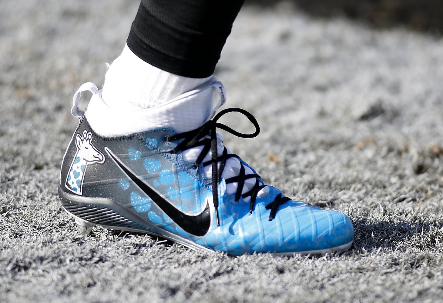 NFL players wear unique cleats