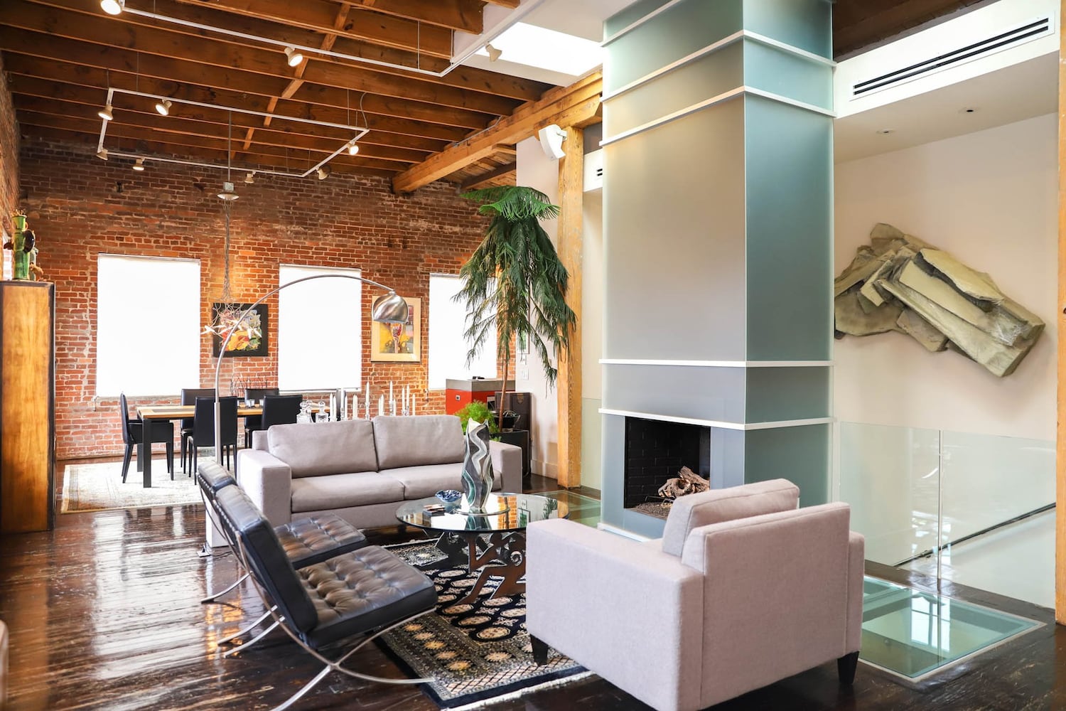 Photos: Couple creates stylish home from warehouse