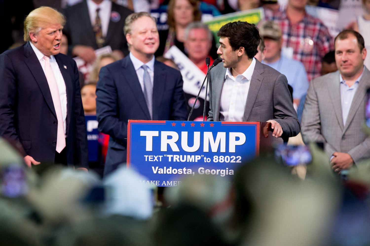 Trump rally in Valdosta, Feb. 29, 2016