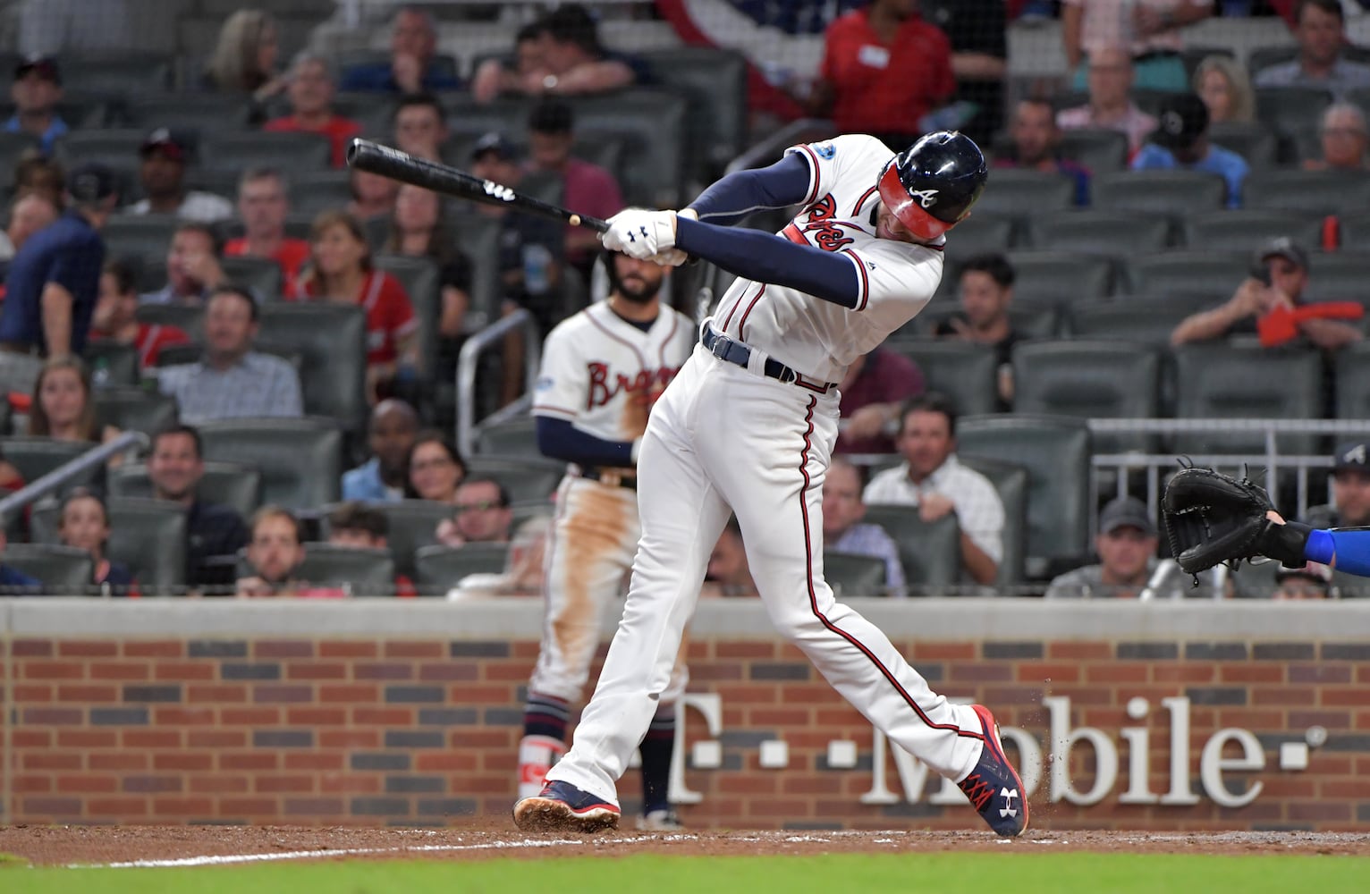 Photos: Acuna, Freeman lead Braves to playoff win over Dodgers