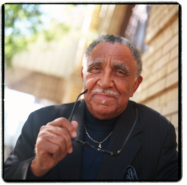 Rev. Joseph Lowery photographed on Auburn Ave. Oct. 2, 2001. Photo: JOEY IVANSCO/AJC