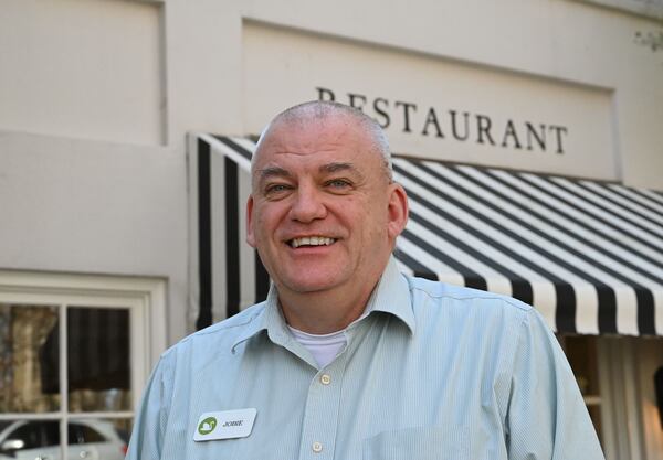 Jobie Batey has been a host at Swan Coach House for 20 years.  (Hyosub Shin / AJC)