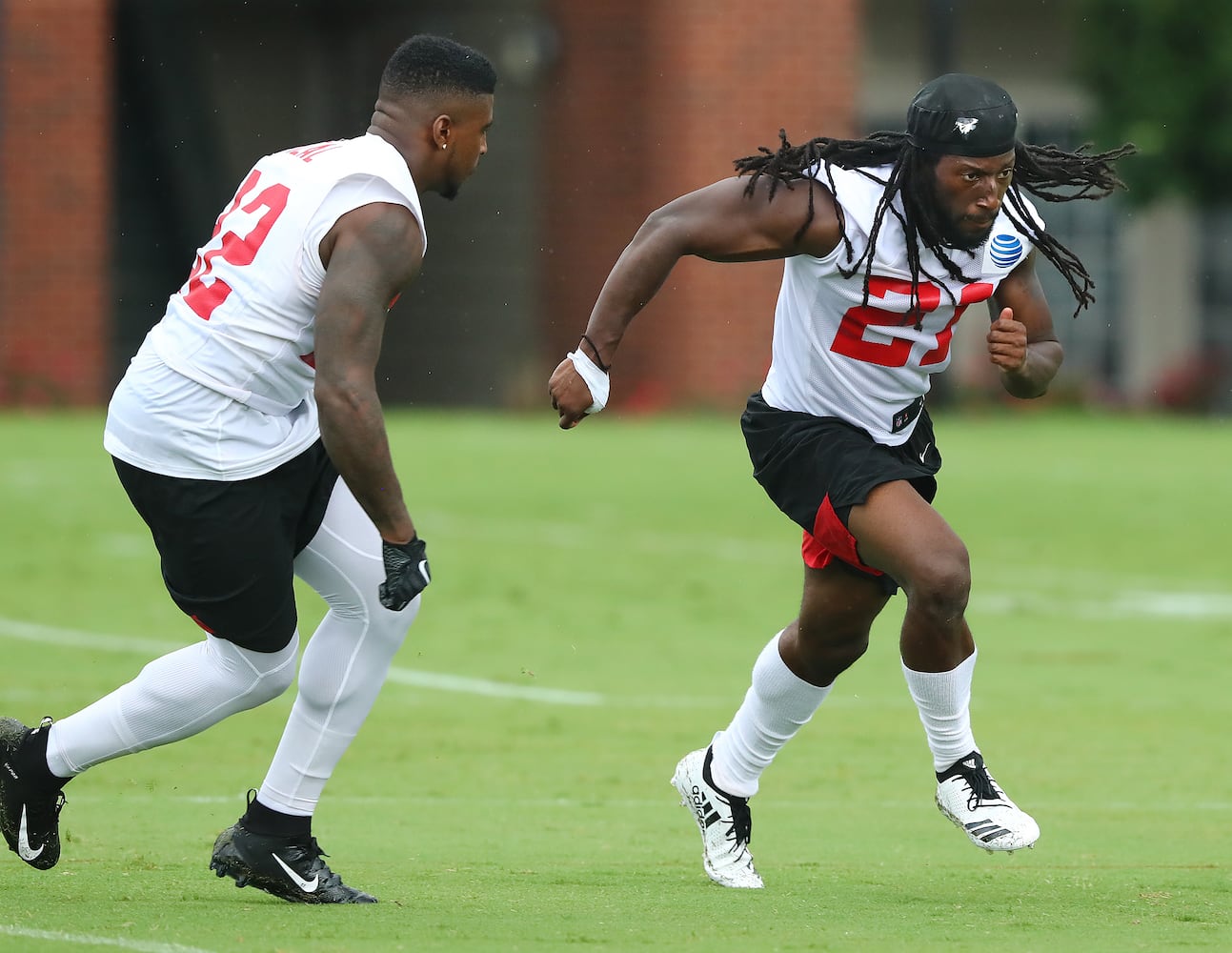 Photos: Ryan, Jones, Falcons putting in work at training camp