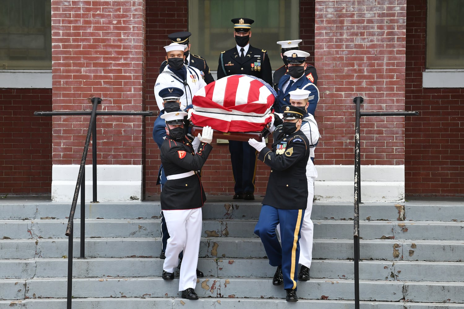 John Lewis crosses Edmund Pettus Bridge for final time