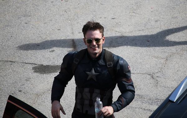 That Captain America smile! Photo: Adriana Plasencia