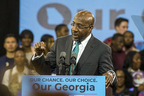 The Rev. Raphael Warnock, pastor Ebenezer Baptist Church