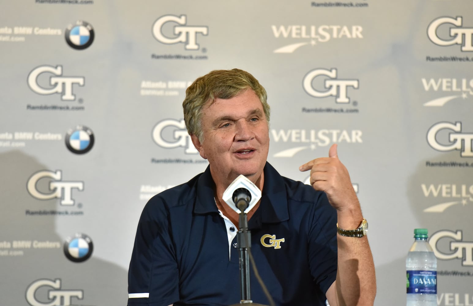 Photos: Media days at Georgia Tech