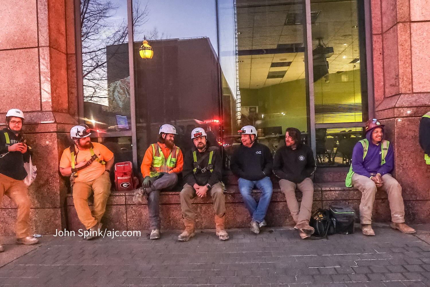 training center protester Midtown