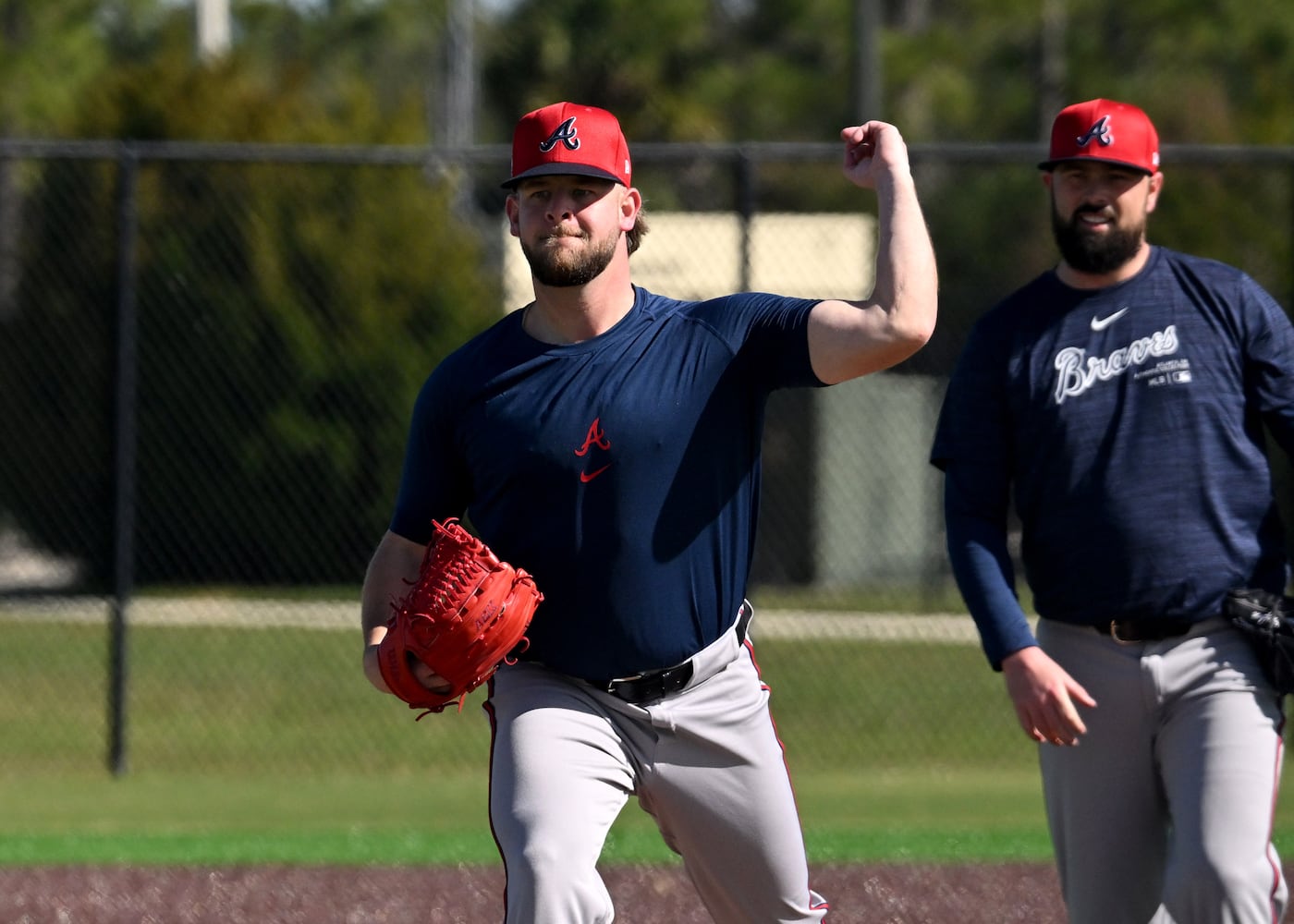 Braves spring training - Day 1