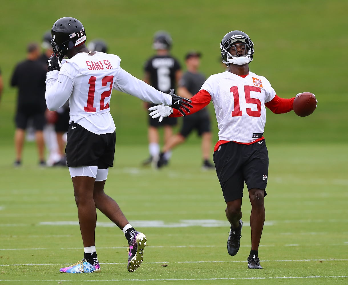 Photos: Falcons open minicamp without Julio Jones