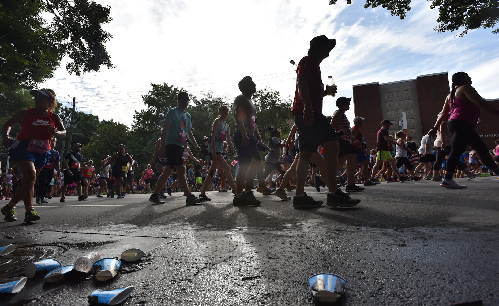 PHOTOS: Scenes at 2019 AJC Peachtree Road Race