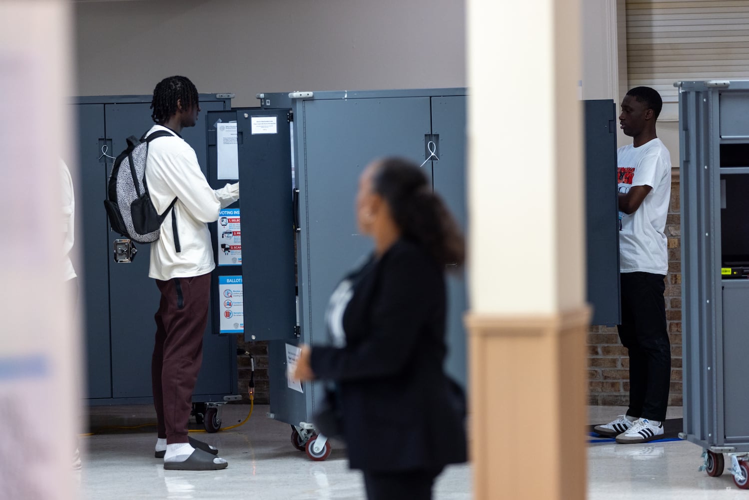 morehouse march to polls
