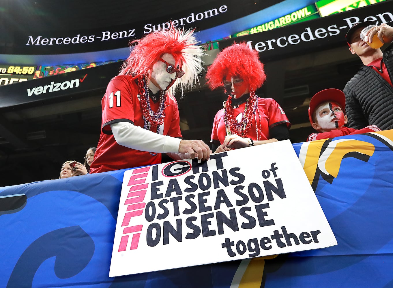 Photos: The scene at the Sugar Bowl Wednesday