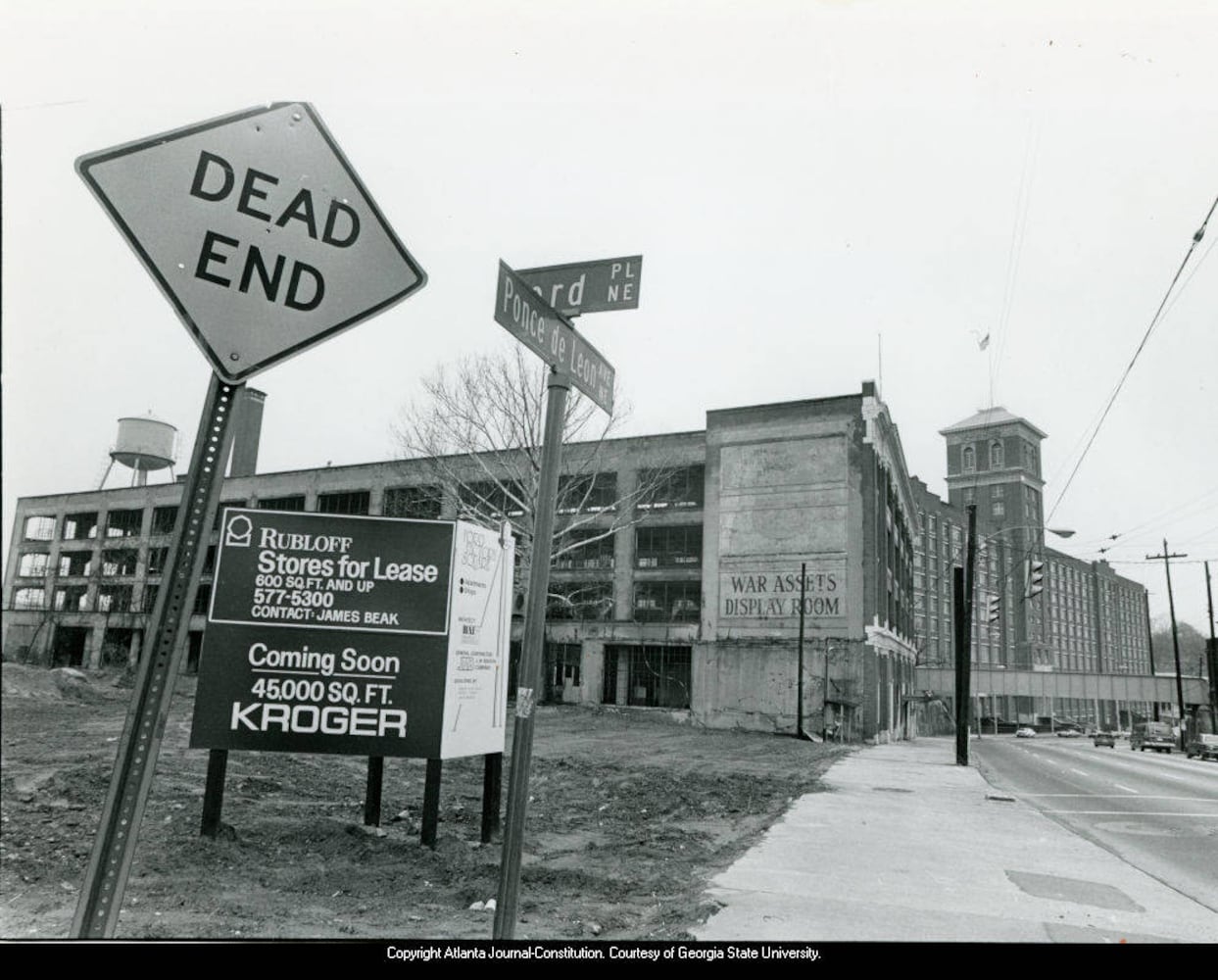 Atlanta's Ponce de Leon Avenue