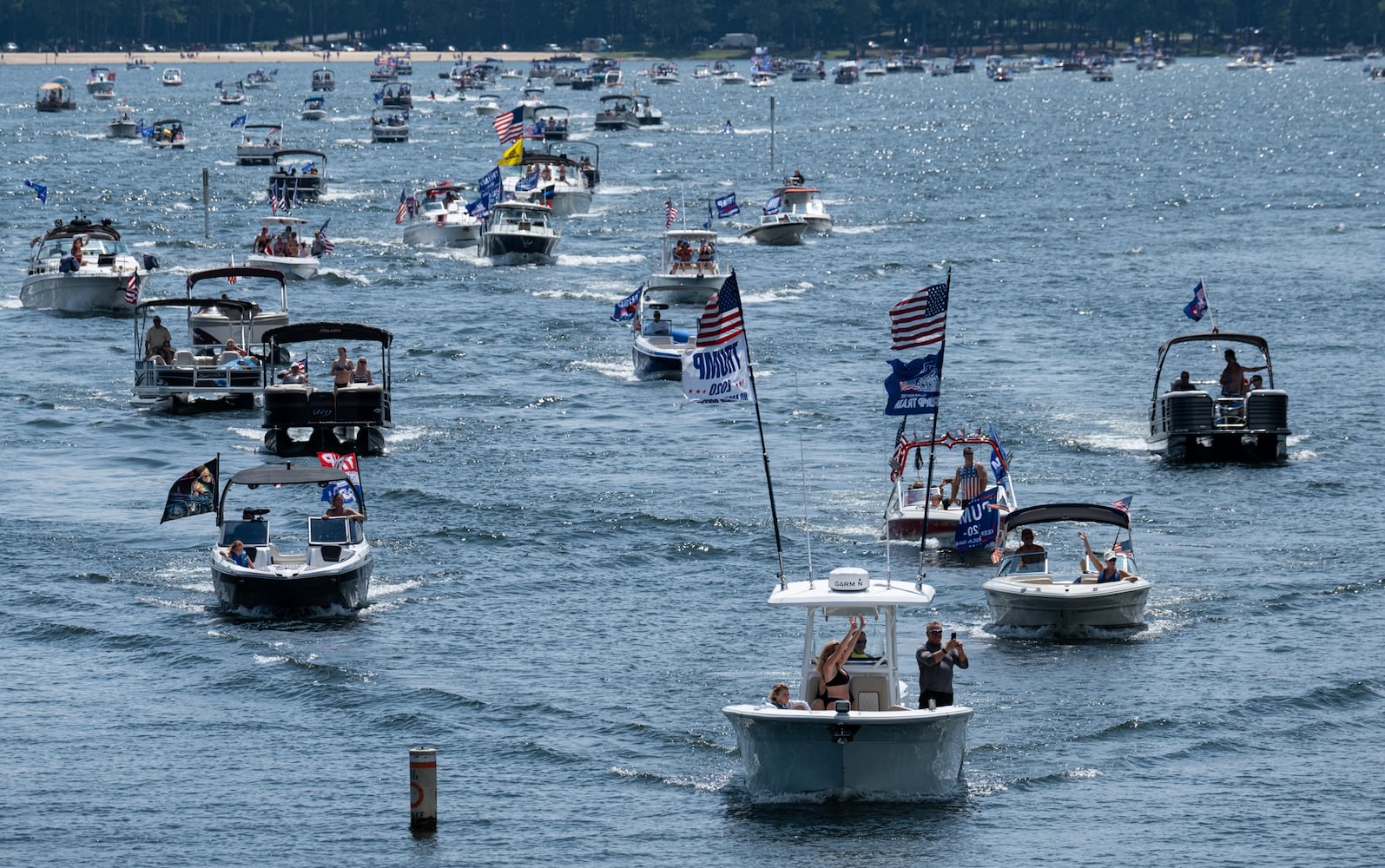 Trump boat parade