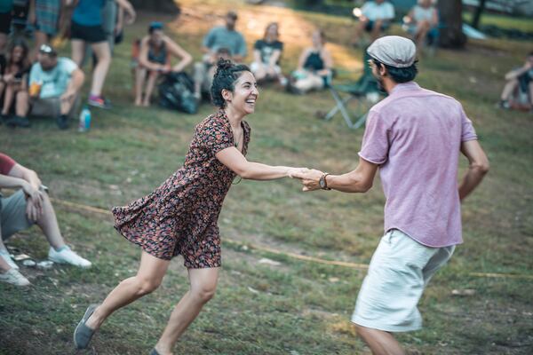 It’s time to dance to the music at the Grant Park Summer Shade Festival. 
(Courtesy of Fabian Fernandez.)